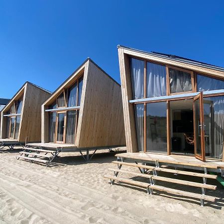 Breezand Beachhouses Vrouwenpolder Dış mekan fotoğraf