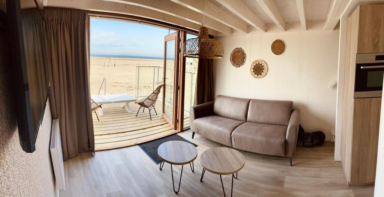 Breezand Beachhouses Vrouwenpolder Dış mekan fotoğraf